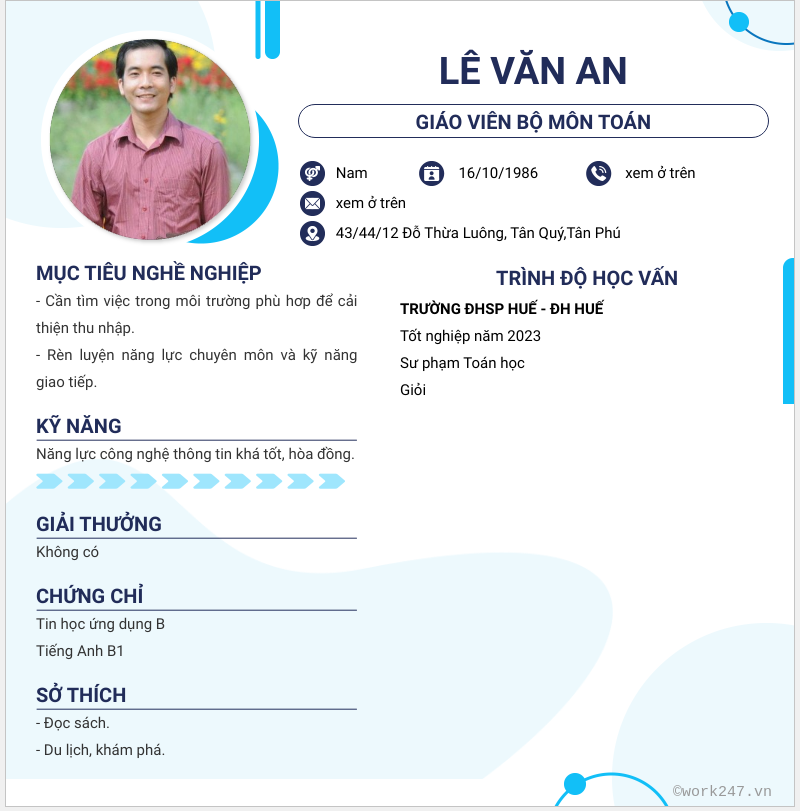 cv
