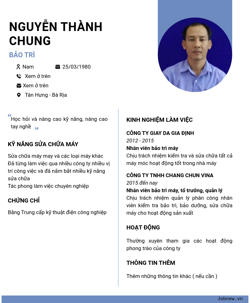 cv