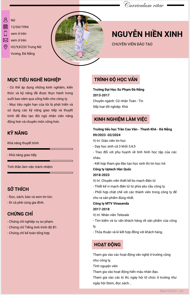 cv