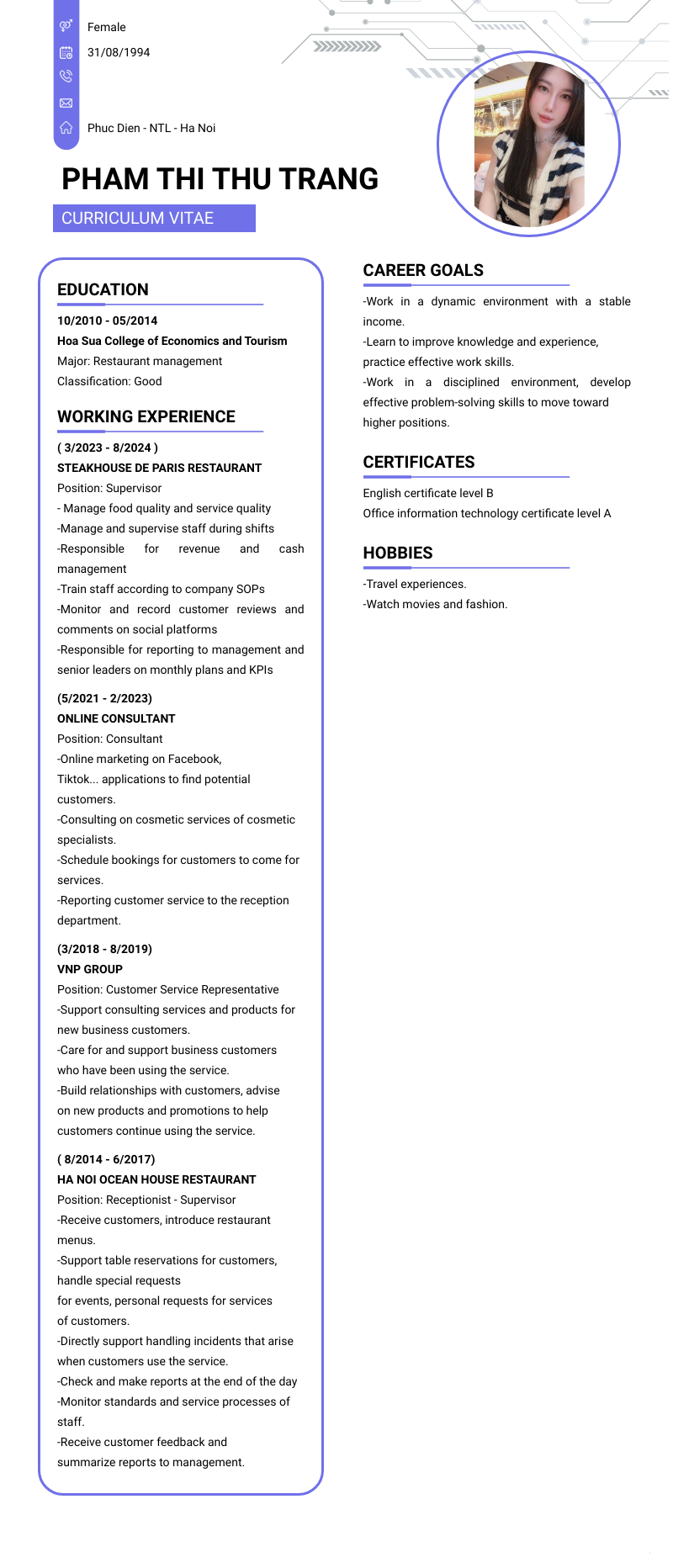 cv