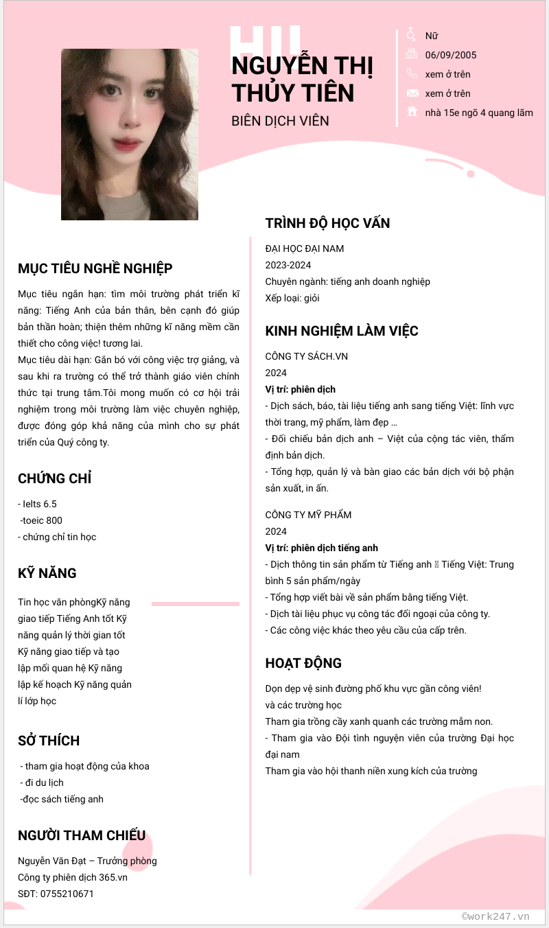 cv