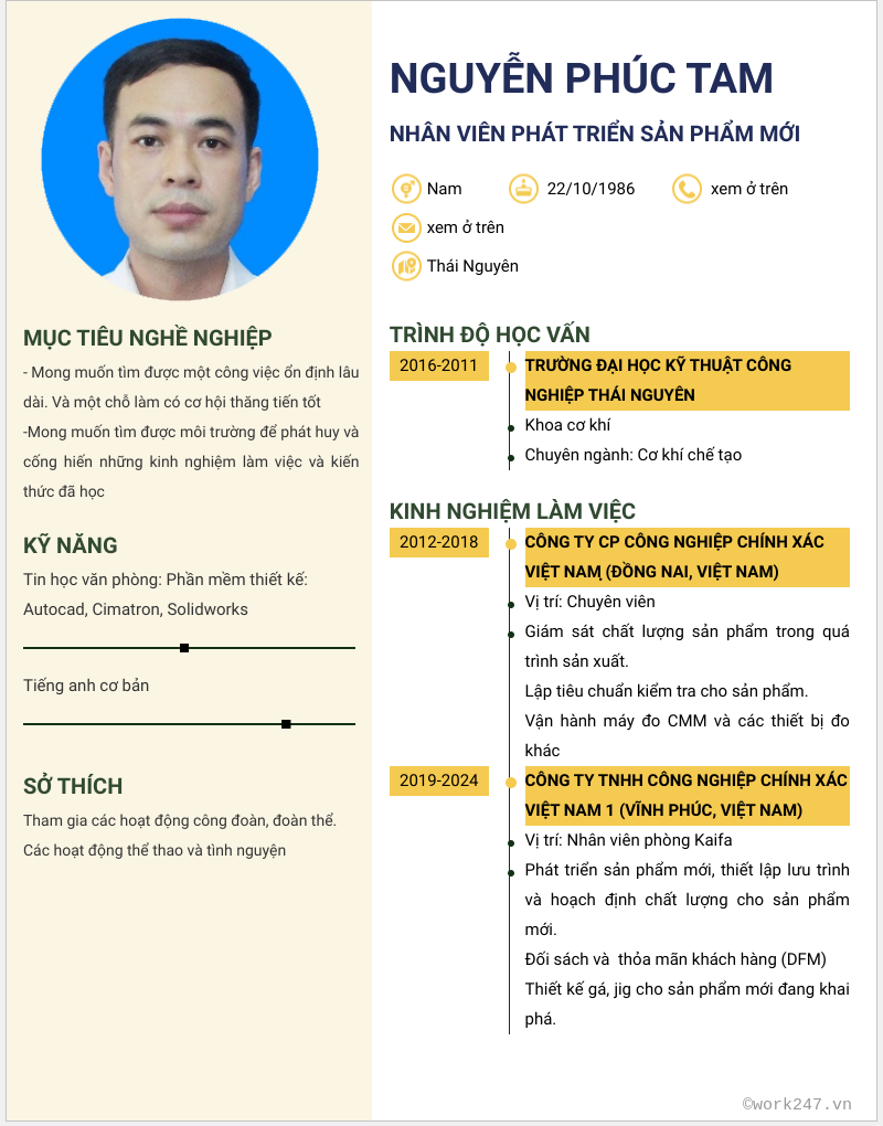cv