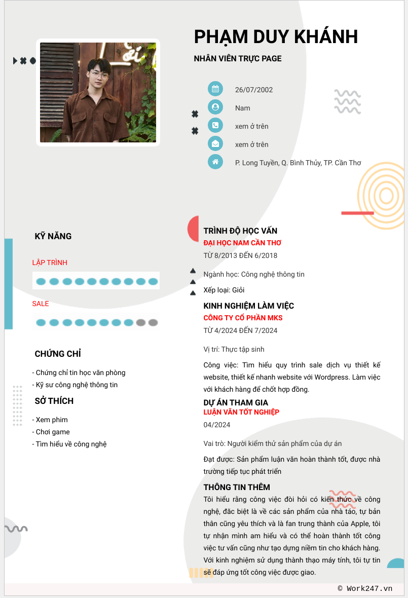 cv