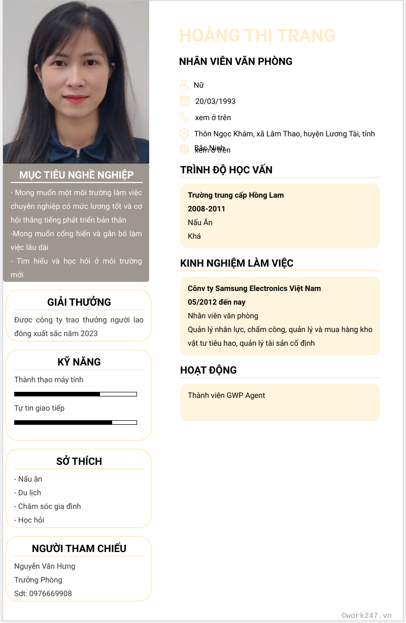 cv