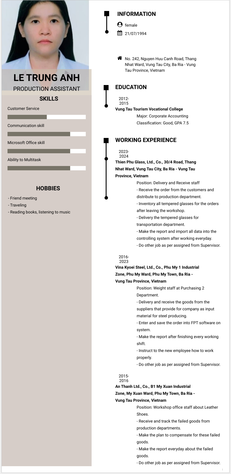 cv