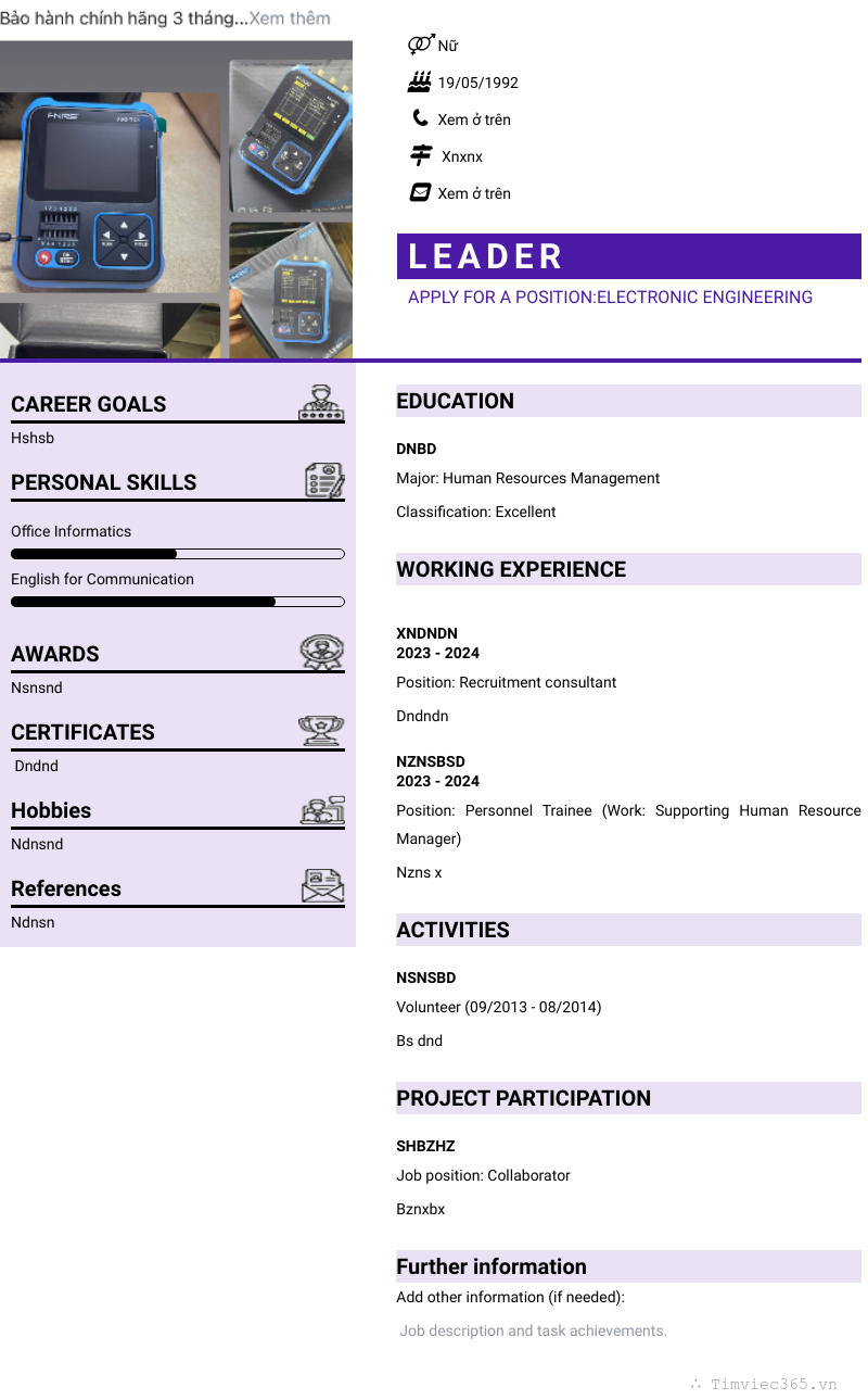 cv