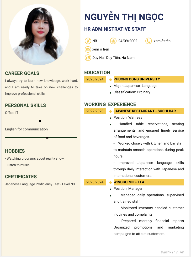 cv