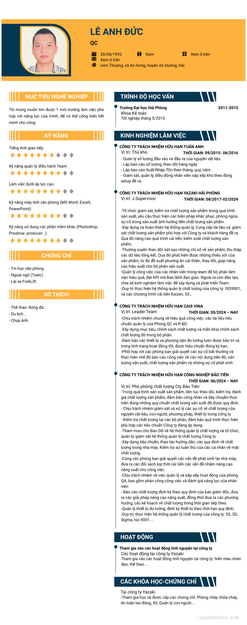 cv