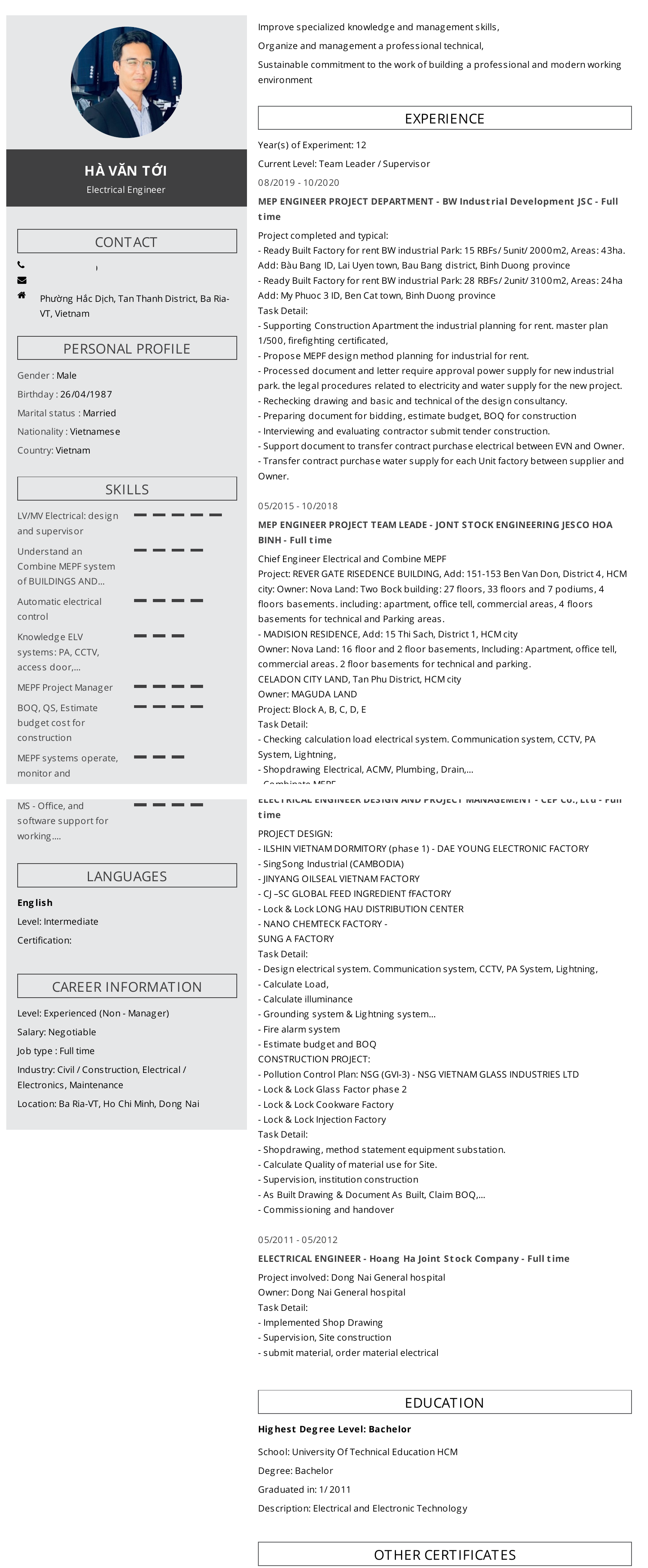 cv