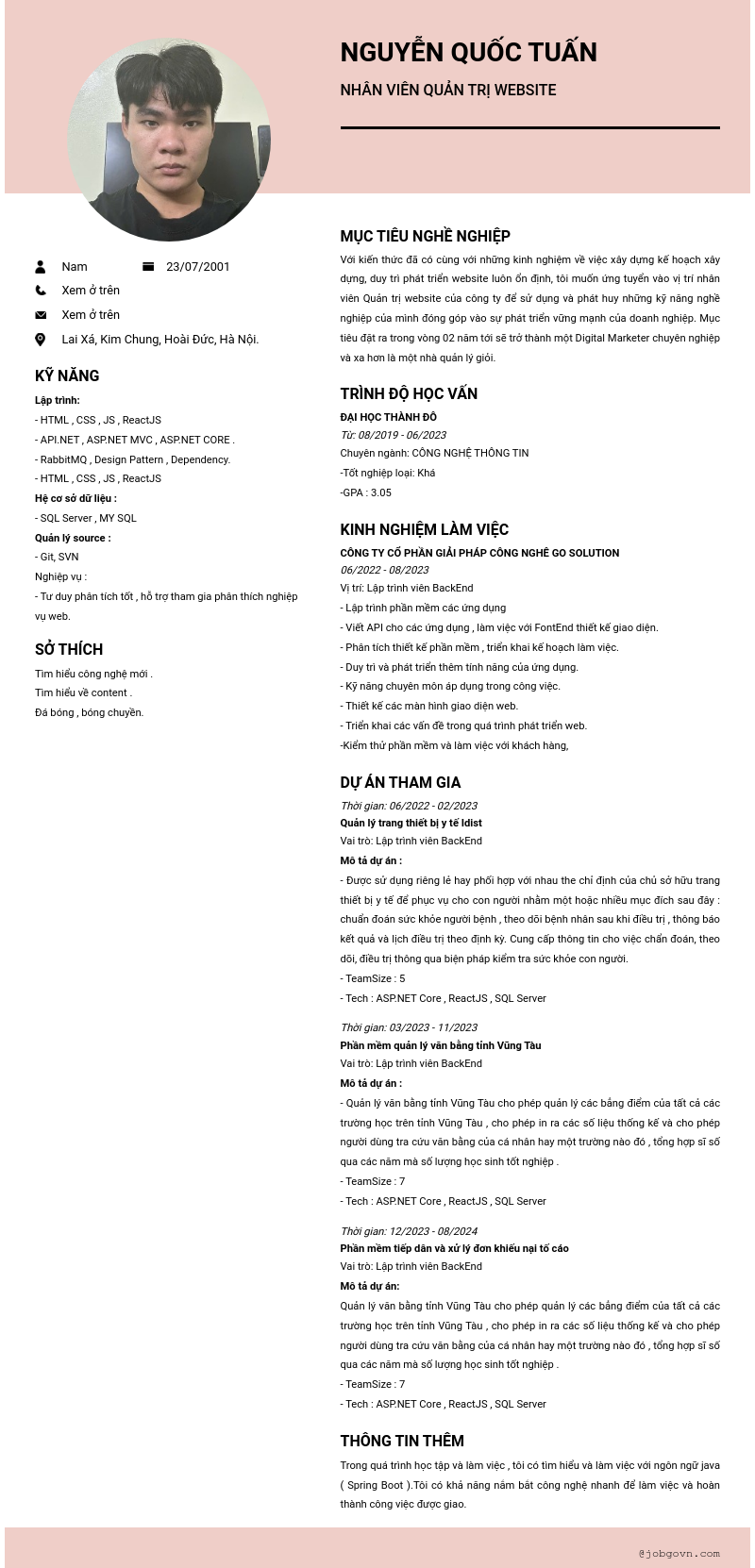 cv