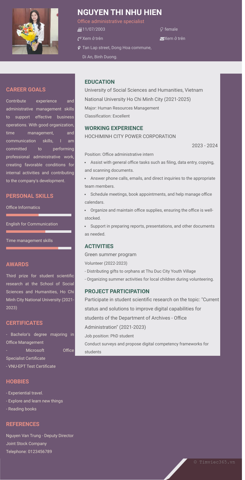 cv