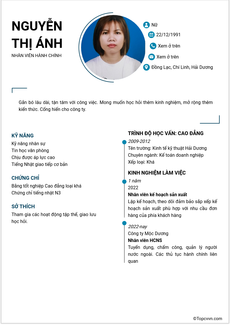 cv