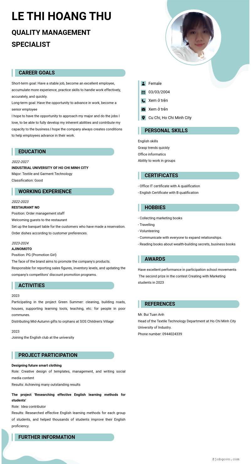 cv