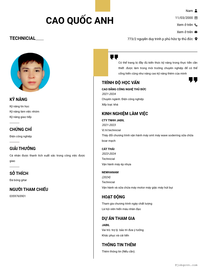 cv