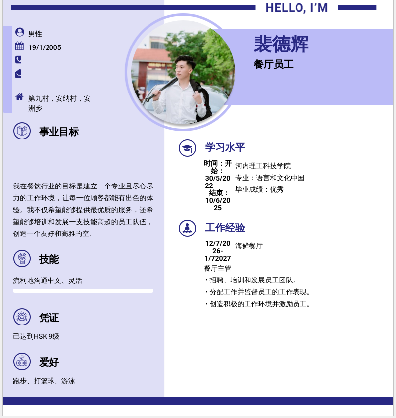 cv