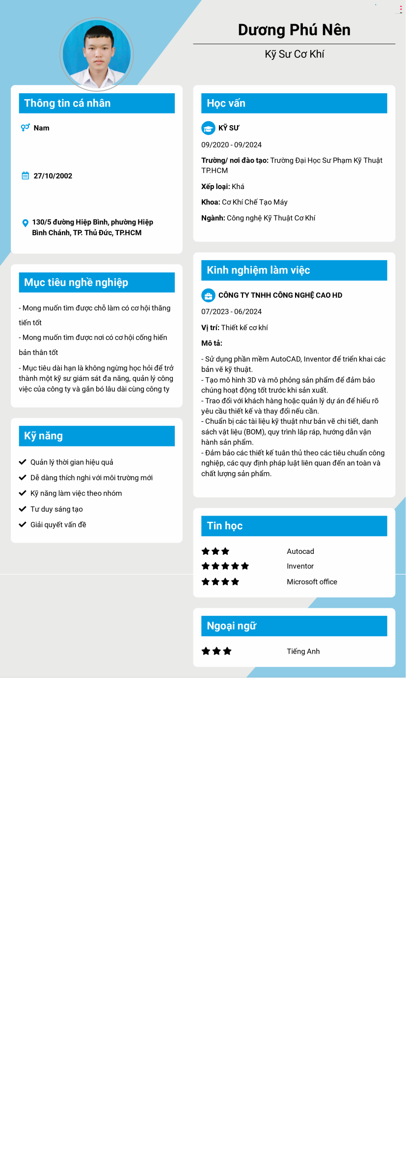 cv