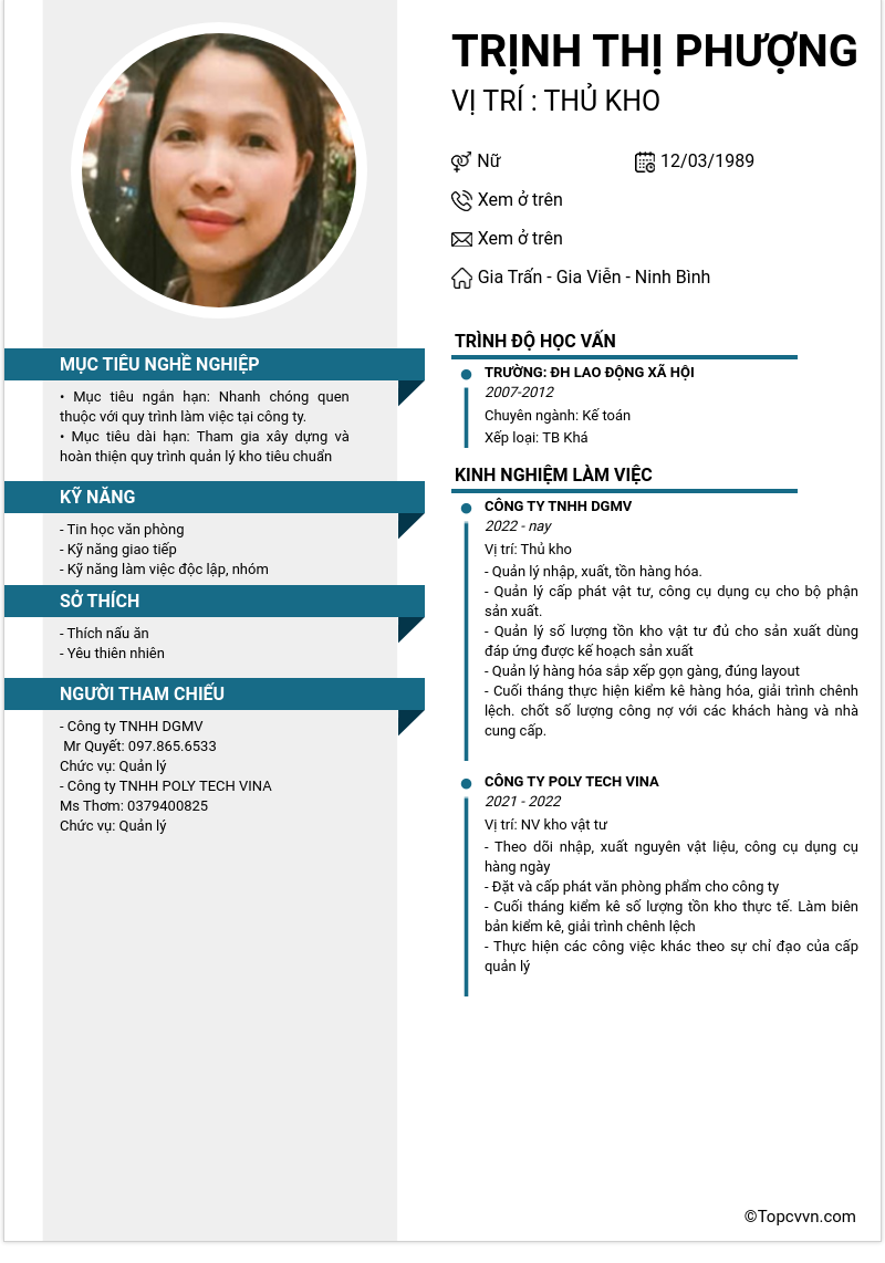 cv