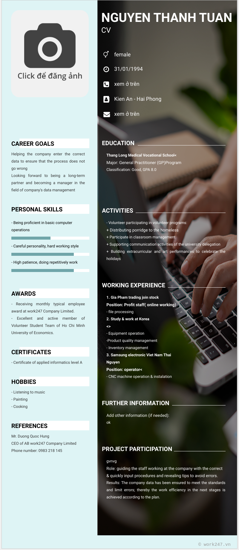 cv