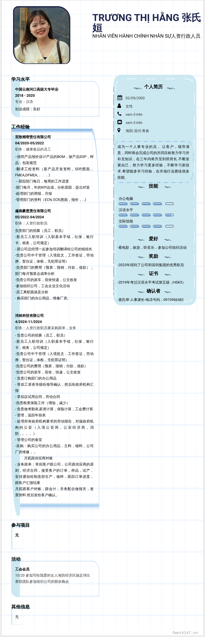 cv