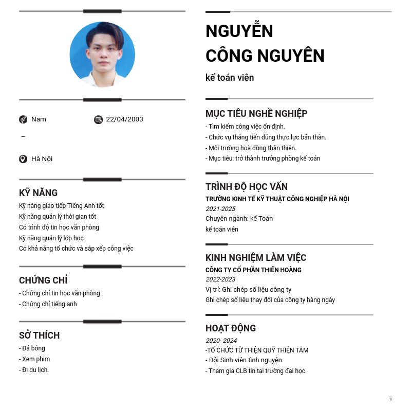cv