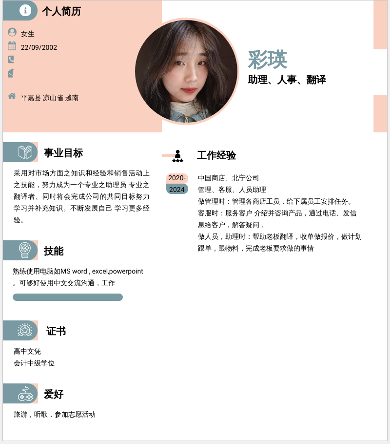 cv