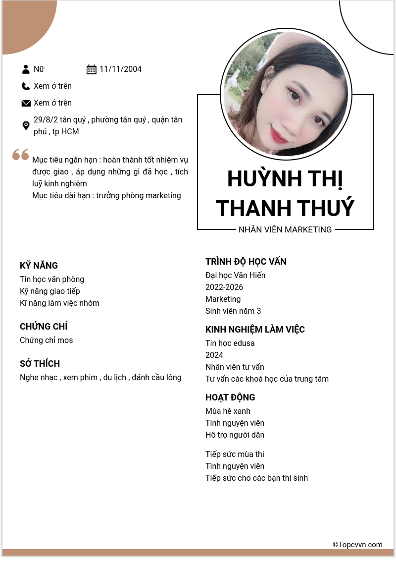 cv
