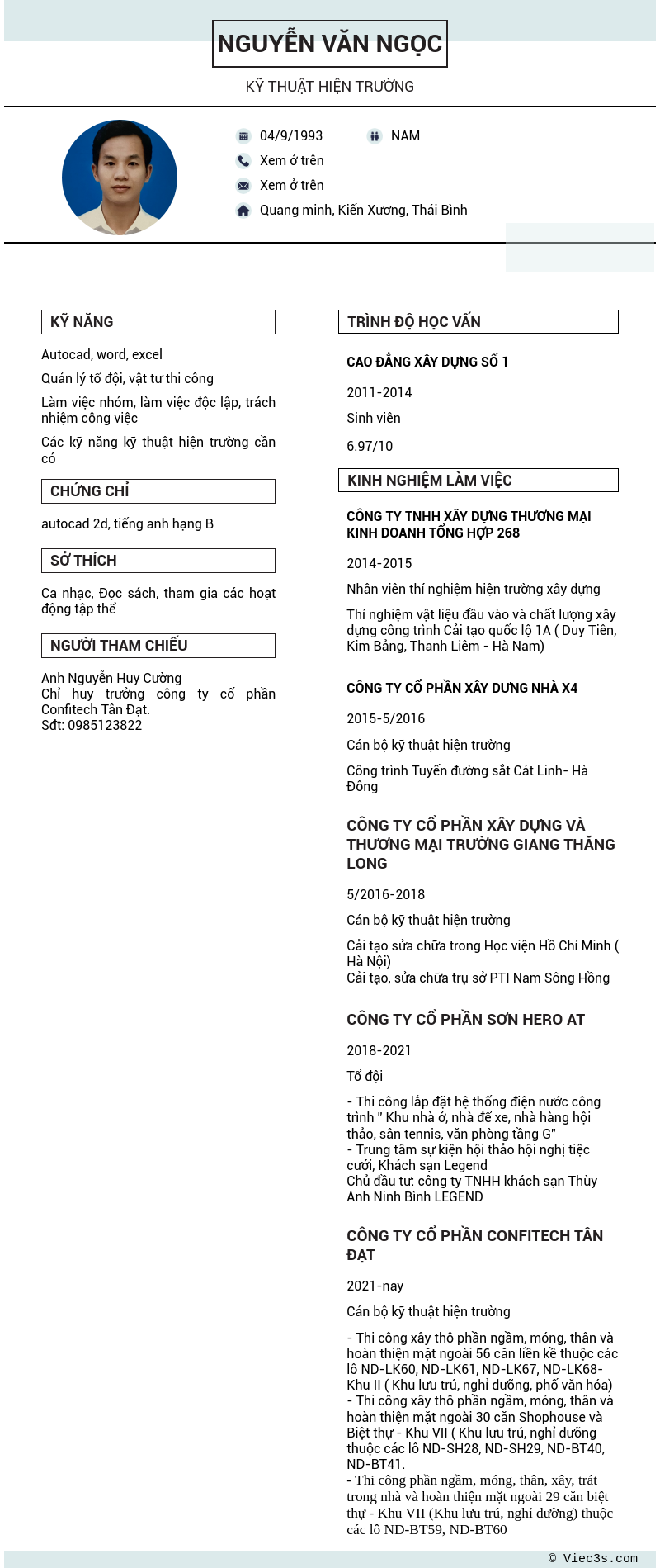cv