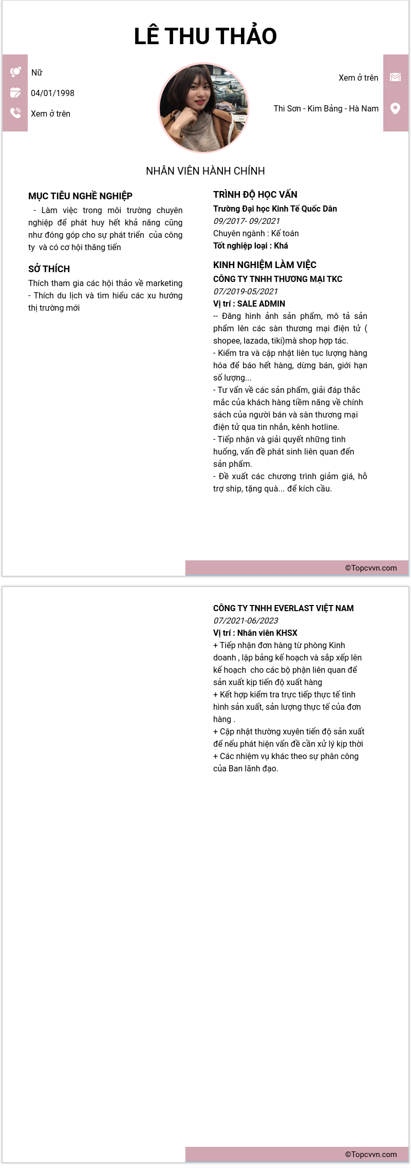 cv