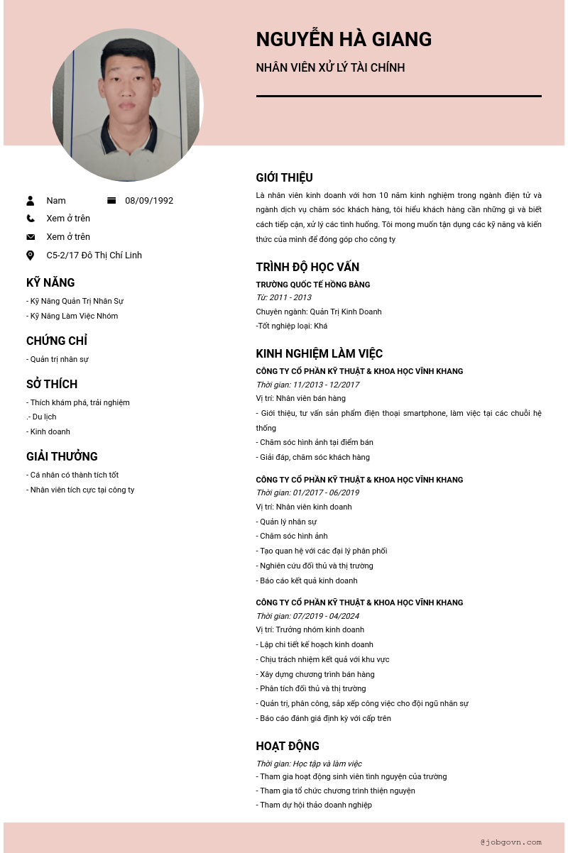 cv