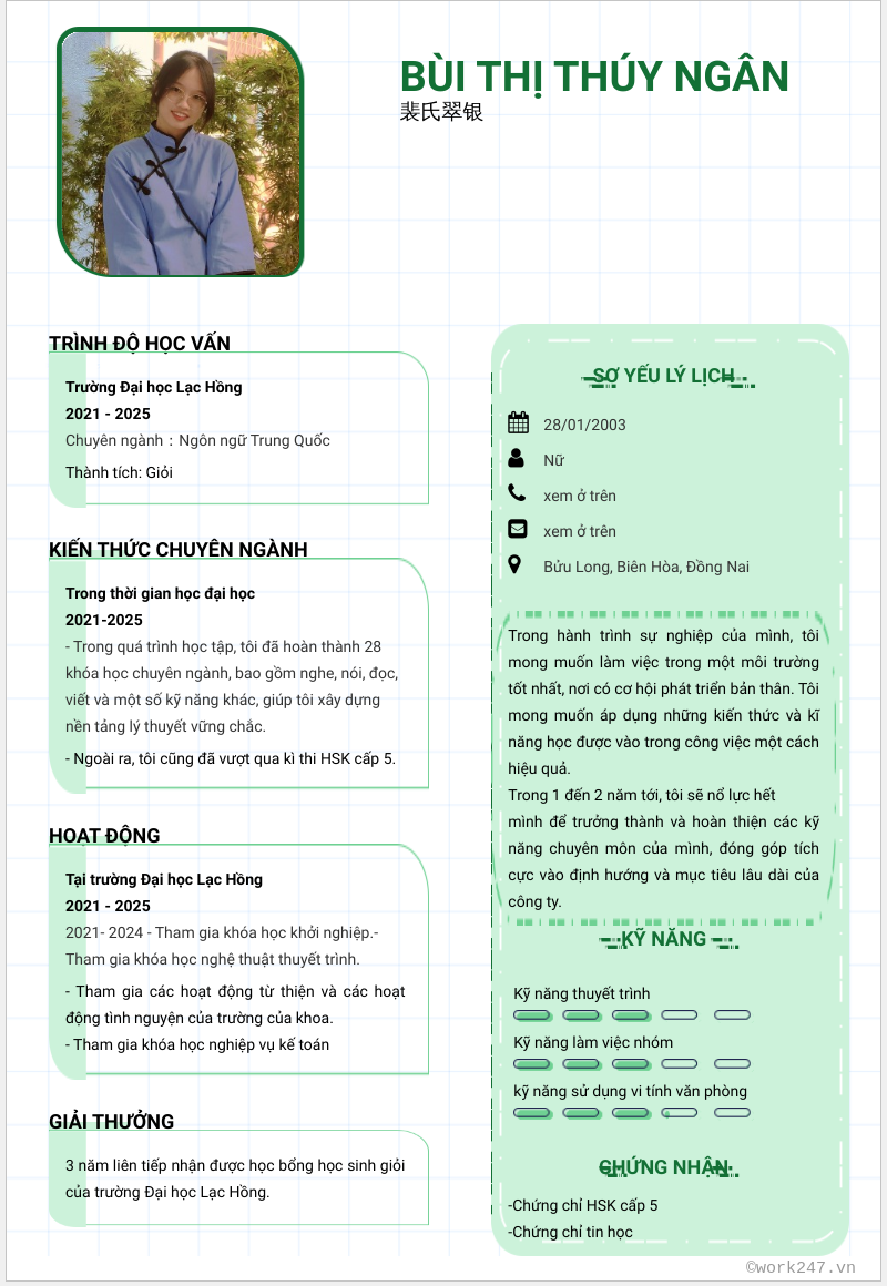 cv