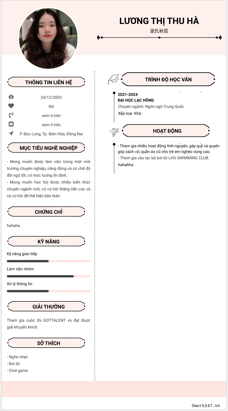 cv