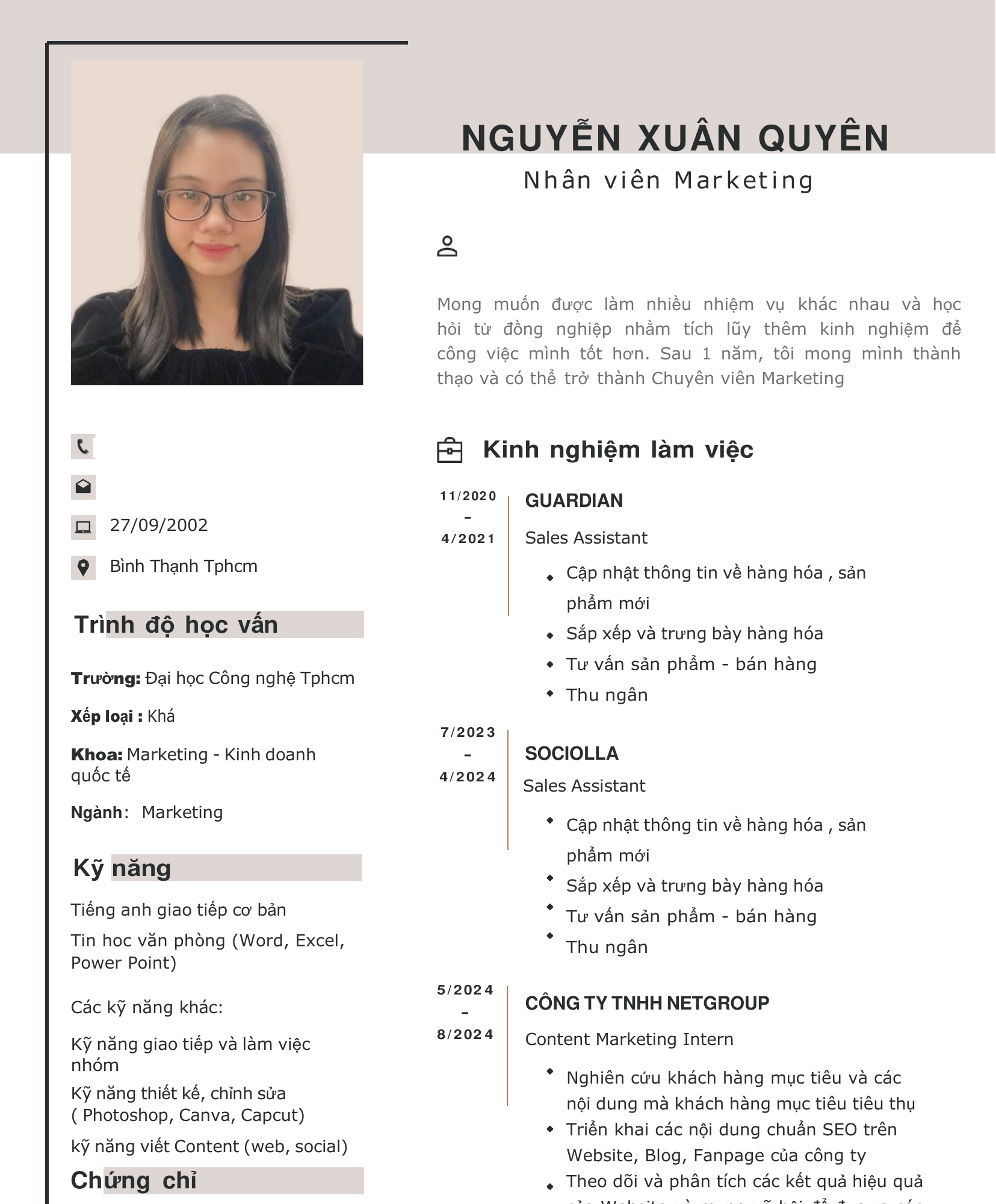 cv