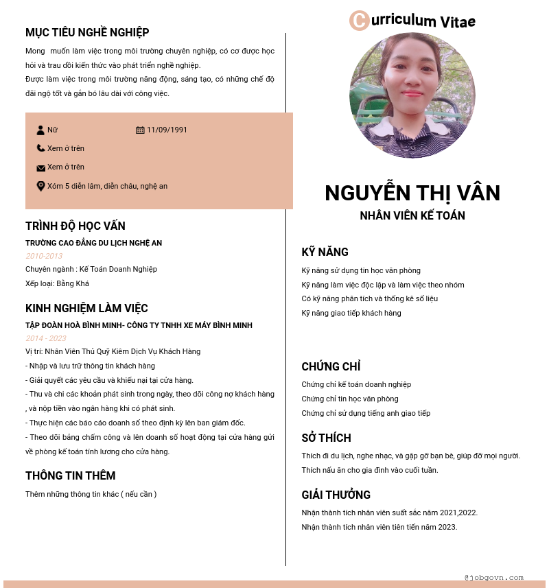 cv