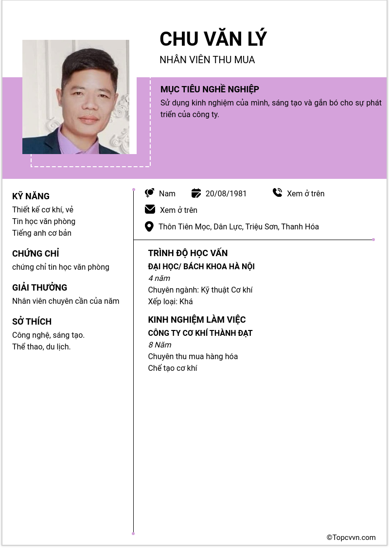 cv