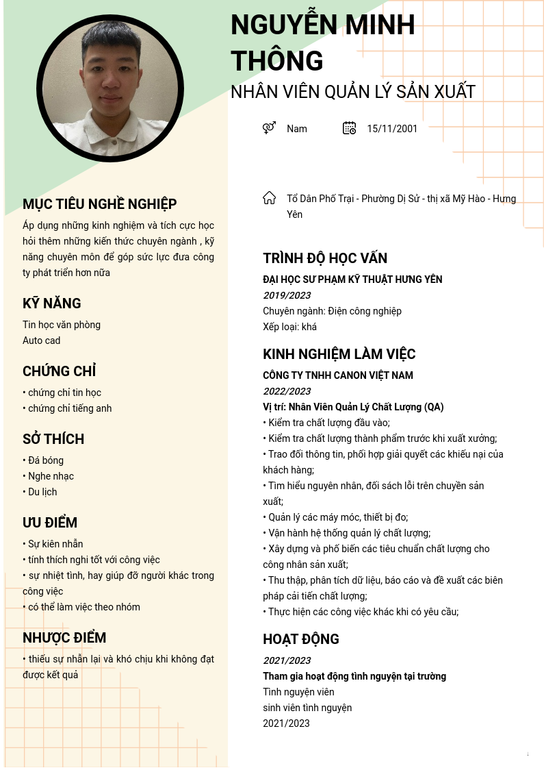 cv