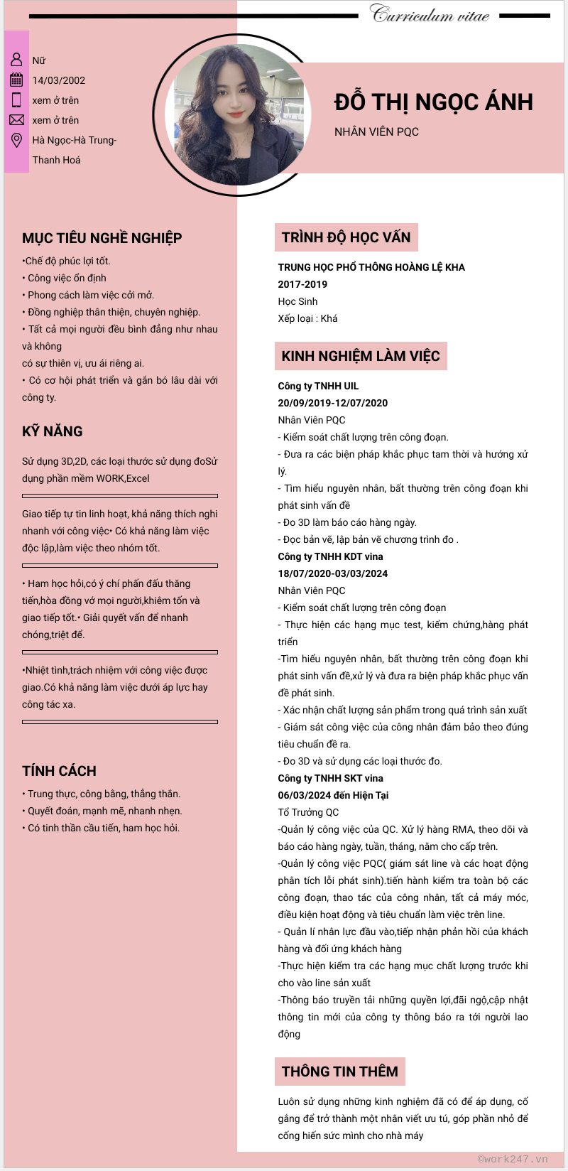 cv