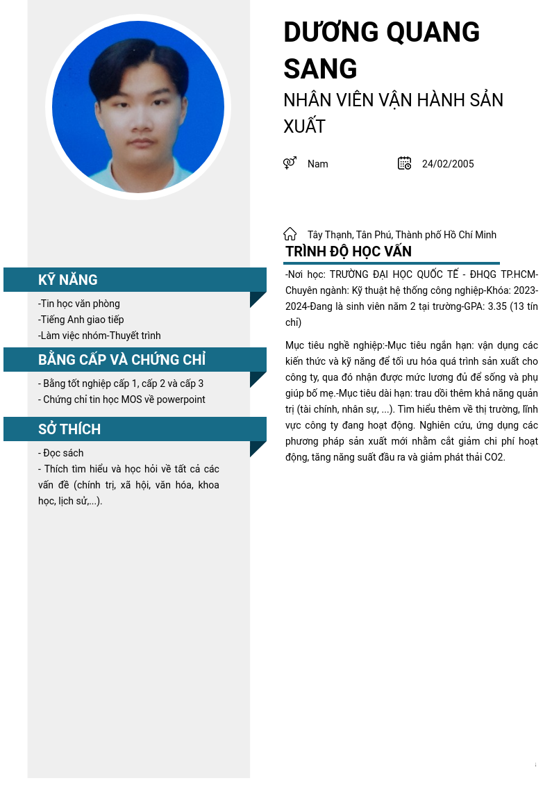 cv