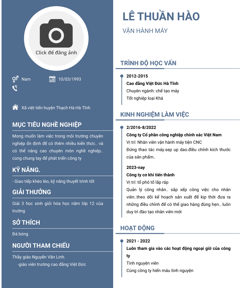 cv