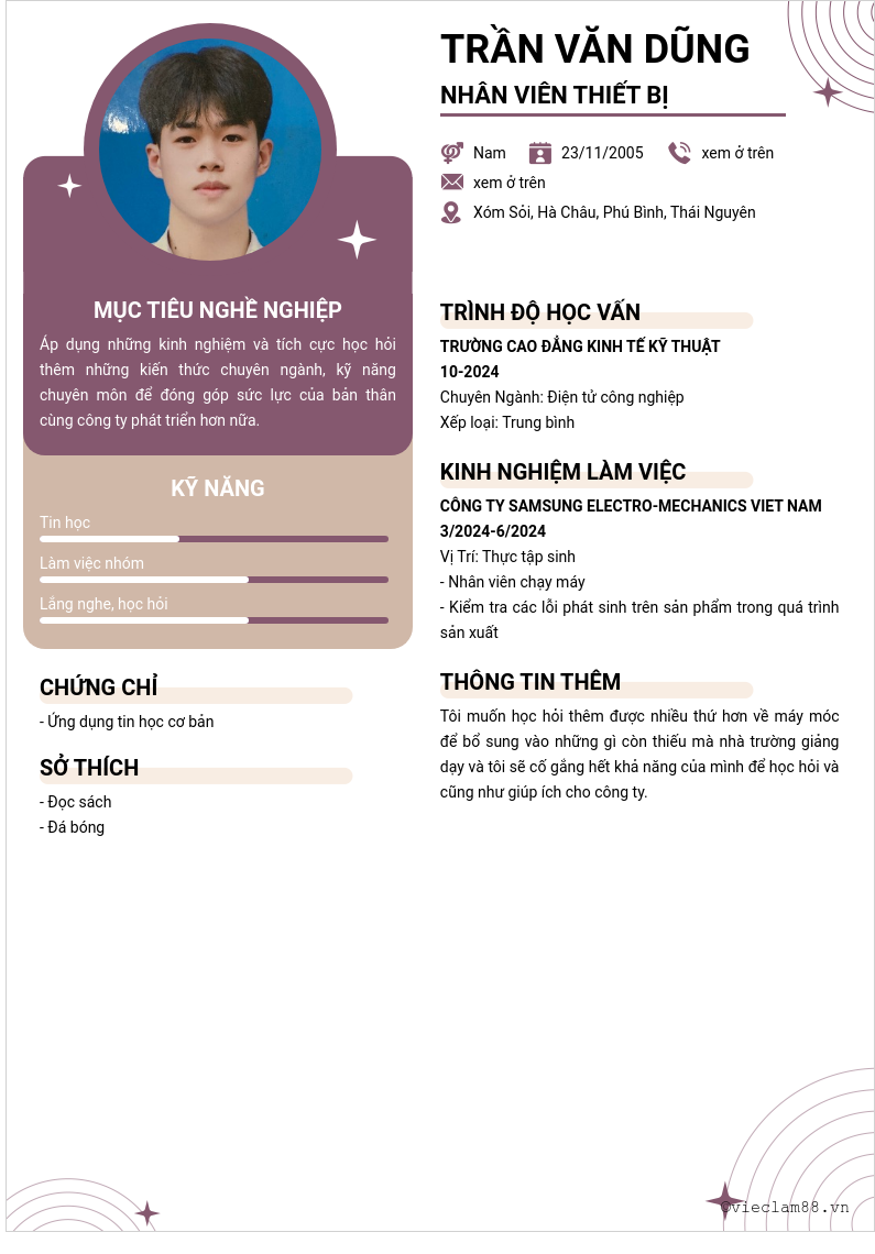 cv