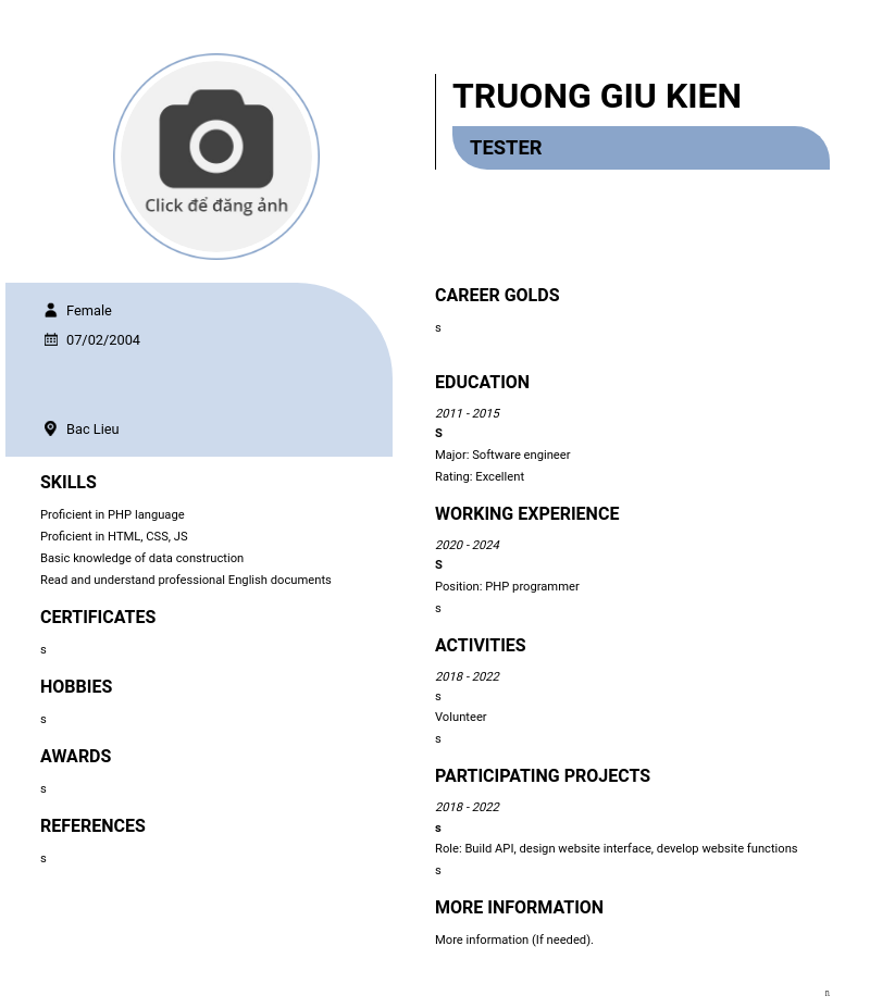 cv