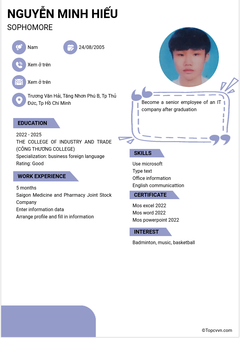 cv