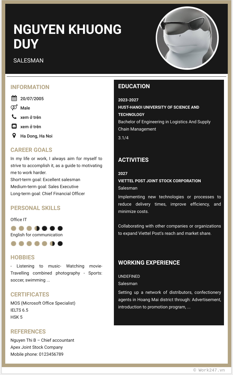 cv