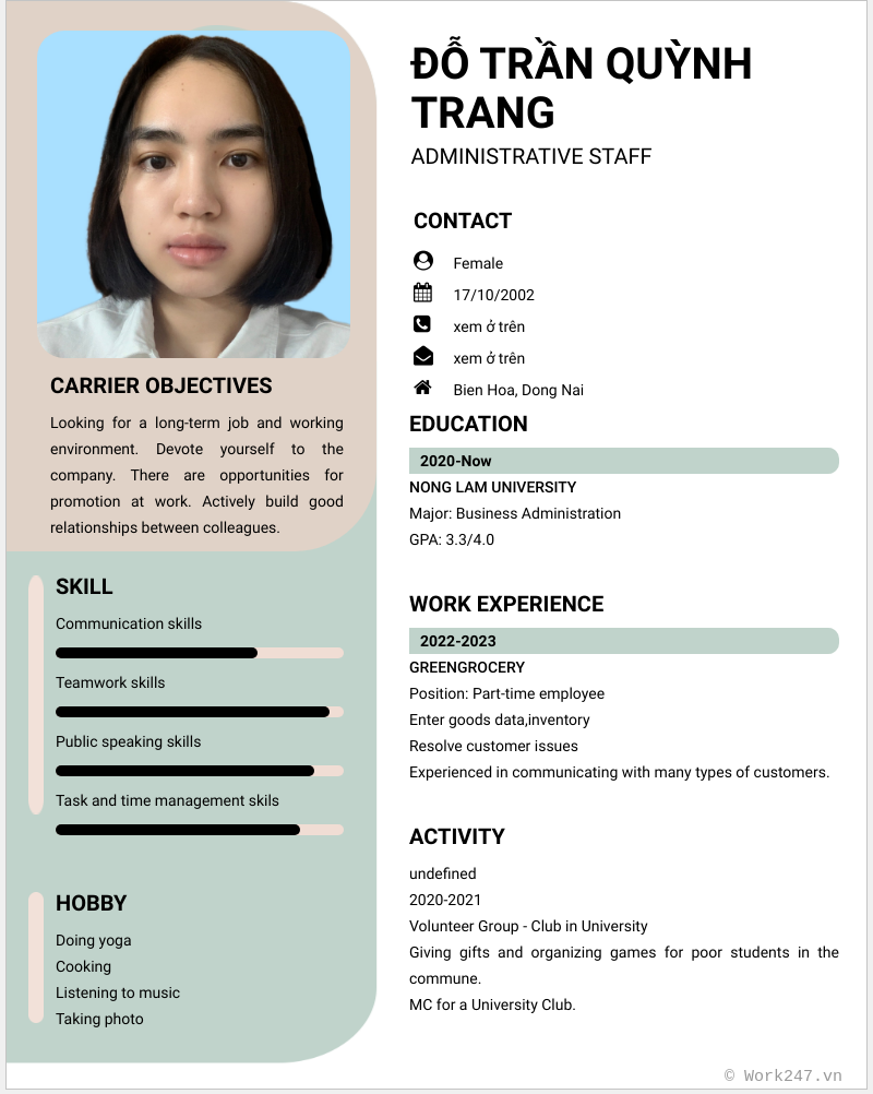 cv