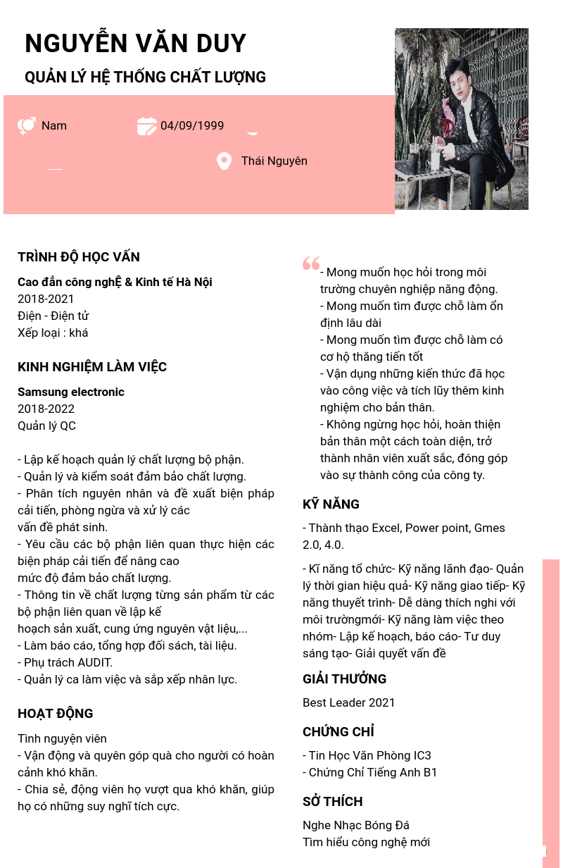 cv