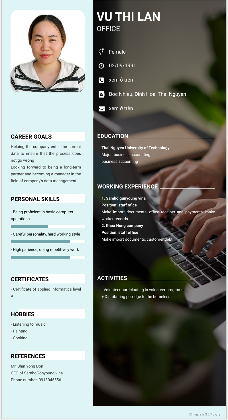 cv