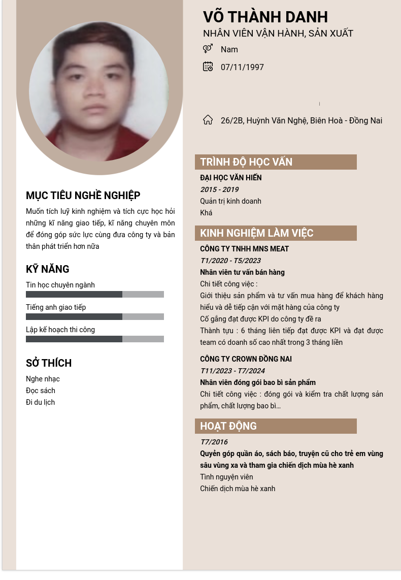 cv