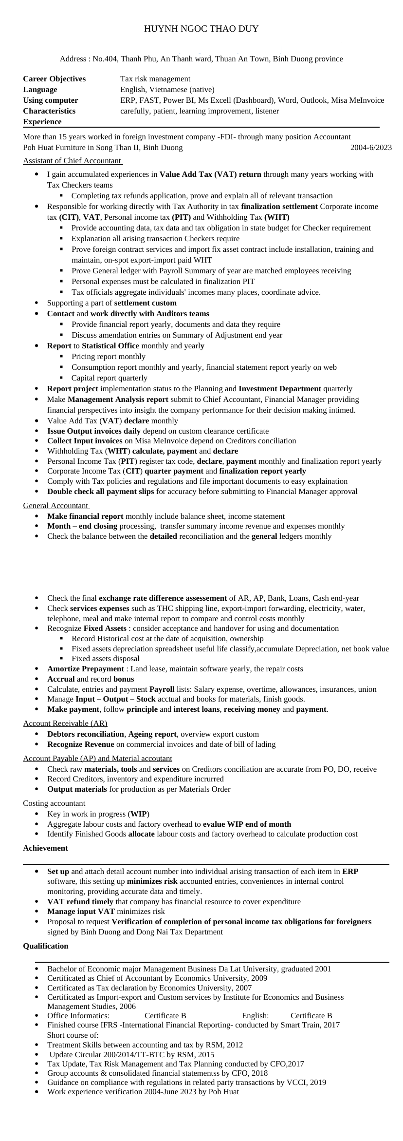 cv