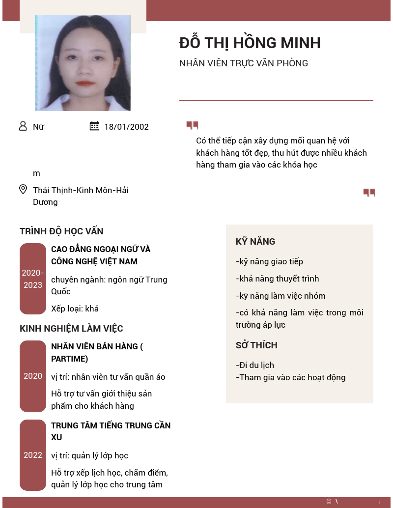 cv