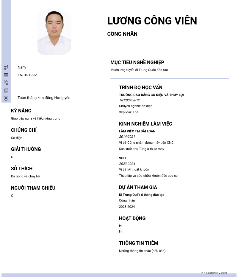 cv
