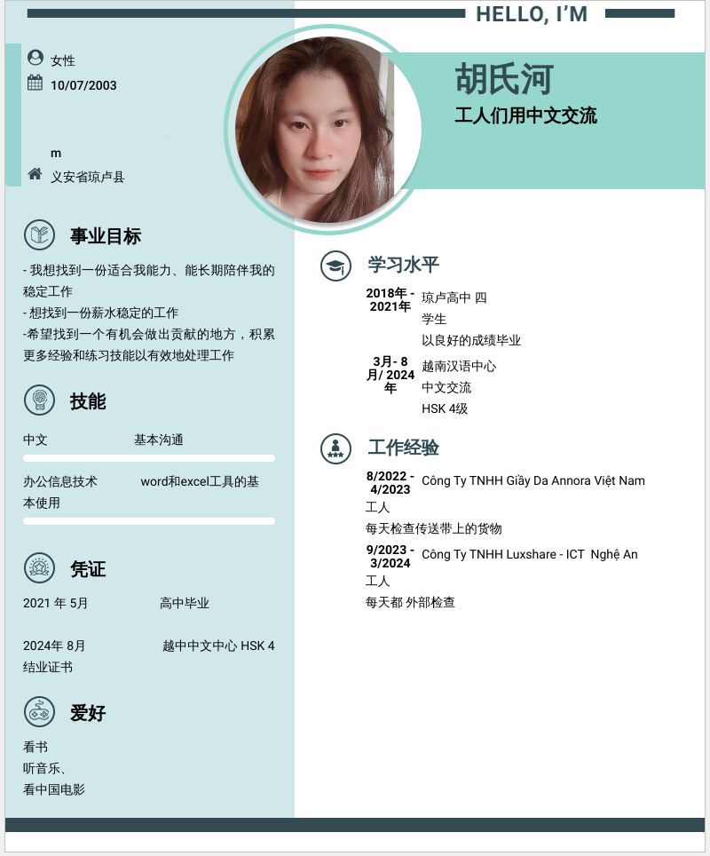 cv